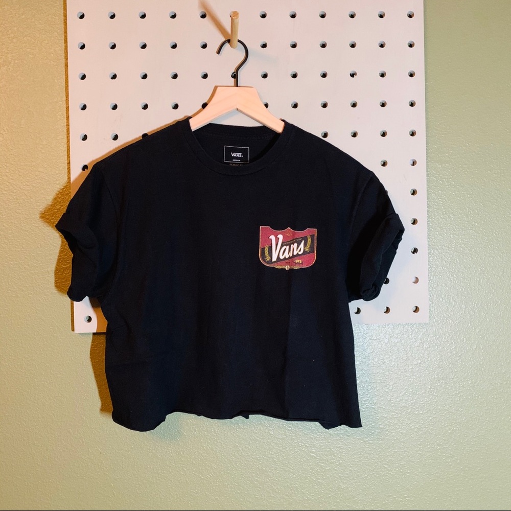 Vans Vintage Look Cropped Tee